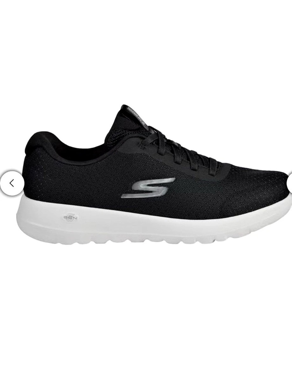 Skechers GOwalk Joy Women's Black & White US 6.5 NWT